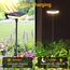 Ainostone Solarlampen für Außen Garten 6 Stück 1000mah Warmweiß Solarleuchten Garten Hell 34 Lumen Gartenbeleuchtung Solar IP65 Wasserdicht Für Balkon Outdoor Flowerbeds Beet Blumen Gartenwege