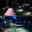 Ainostone Solarlampen mit Bewegungsmelder Außen 3 Stück Solarleuchten 1500mAh Solarstrahler Super Hell Kaltweiß LED Solar Strahler Auto Ein/Aus IP65 Wasserdicht für Garten Garage Terrasse Weg Haus Hof
