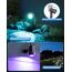 MEIHUA RGB Solar Strahler 3 Stücke Gartenleuchte mit Fernbedienung, IP66 Wasserdicht Solarlampen für Außen10 Farben 30 Modi Mit Timer Farbewechsel Gartenbeleuchtung Solar für Gärten, Weg, Halloween