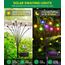 GEARLITE Firefly Solarlampen für Außen Garten 4 Stück, 32 Buntes Led Superhelle Glühwürmchen Weihnachten Aussen Solar, IP65 Wasserdicht Schwingende Garten-Deko für Outdoor Weihnachtsdeko Pathway Yard