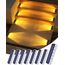 DetarZinLED Solar Bodenleuchten Aussen, 8 Stück Solarlampen für Außen Garten, IP68 Wasserdicht LED Treppenbeleuchtung Außen, Warmweiß Solarleuchten für Treppen, Boden, Stufen, Gartenweg, Terrasse