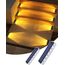 DetarZinLED Solarlampen für Außen Garten, 2 Stück Solar Bodenleuchten Aussen, IP68 Wasserdicht Treppenbeleuchtung Außen, Warmweiß LED Solarleuchten für Treppen, Boden, Stufen, Gartenweg, Terrasse