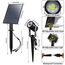 CORESLUX Solarlampen für Außen, Grün Solar Strahler Gartenleuchten, IP65 Wasserdicht Gartenleuchte Gartenbeleuchtung LED Solarstrahler für Außen Gartenweg Bäume Sträucher