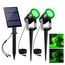 CORESLUX Solarlampen für Außen, Grün Solar Strahler Gartenleuchten, IP65 Wasserdicht Gartenleuchte Gartenbeleuchtung LED Solarstrahler für Außen Gartenweg Bäume Sträucher