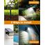 btfarm 8 Stück Solarstrahler für Außen Garten, 72 LED Solarlampen für Außen IP65 Wasserdicht Solar Strahler Gartenleuchten, Solarleuchten für Rasen Auffahrt Gehweg Patio Baum, Kaltweiß