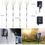 Sunlisky Solarlampen für Außen Weihnachtsbeleuchtung Solar für Weihnachtsdeko Garten Aussen, 4-Pack 480LED mit 17 Tasten Fernbedienung IP65 Gartendeko für draußen Led Gartenbeleuchtung Solar（Bunt）