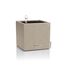 LECHUZA CANTO Stone 14 hochwertiger Kräuterwürfel mit Stick-Bewässerungssystem, sandbeige