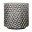 Bloomingville Blumentopf, grau, Keramik