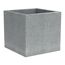 Scheurich C-Cube, Pflanzgefäß aus Kunststoff, Stony Grey, 40 cm lang, 40 cm breit, 33 cm hoch, 44 l Vol.
