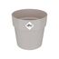 elho B.for Original Rund 25 - Blumentopf für Innen - Ø 24.7 x H 23.2 cm - Grau/Warmes Grau