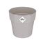elho B.for Original Rund 22 - Blumentopf für Innen - Ø 22.0 x H 20.3 cm - Grau/Warmes Grau