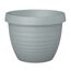 Scheurich Country Star, Pflanzgefäß aus Kunststoff, Granite Grey, 48 cm Durchmesser, 36,7 cm hoch, 40 l Vol.
