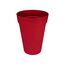 Elho Loft Urban Rund Hoch 28 - Blumentopf - Cranberry Rot - Draußen - Ø 28 x H 37.6 cm