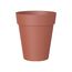 Artevasi Capri-Topf High, Hoher runder Kunststofftopf, 46cm, Farbe: Terrakotta