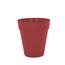 CAPRI HIGH POT 56CM DARK RED, Dunkelrot