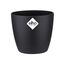 Elho Brussels Rund Mini 10,5 - Blumentopf - Lebhaft Schwarz - Drinnen - Ø 11 x H 9.7 cm