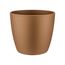 Elho Brussels Rund Mini 9,5 - Blumentopf - Samt Gold - Drinnen - Ø 10.2 x H 8.7 cm