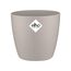 elho brussels rund mini 9,5cm Blumentopf - warmes grau
