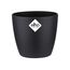 Elho Brussels Rund Mini 12,5 - Blumentopf - Lebhaft Schwarz - Drinnen - Ø 13 x H 11.4 cm