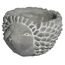 Classic Home and Garden Cement Buddies Igel-Pflanzgefäß für drinnen und draußen, Grau, klein, 14 cm