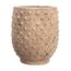 Creative Co-Op Sandstein Hobnail, Used-Look Pflanztopf, 20,3 cm L x 20,3 cm B x 22,9 cm H, Beige