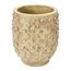Creative Co-Op Sandstein Hobnail, Used-Look Pflanztopf, 20,3 cm L x 20,3 cm B x 22,9 cm H, Beige