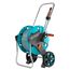 Gardena CleverRoll M Set: Schlauchwagen mit 20 m Classic-Schlauch und Spritze und Clipbefestigung zur Aufbewahrung, Nachtropfstopp, Kurbelseite frei wählbar (18513-88)