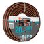 Gardena Comfort FLEX Schlauch 13 mm (1/2 Zoll), 20 m mit Systemteilen: Formstabiler, flexibler Gartenschlauch mit Power-Grip-Profil, aus hochwertigem Spiralgewebe, 25 bar Berstdruck (18034-88)
