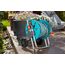 Gardena CleverRoll S Set: Schlauchwagen mit 20 m Classic-Schlauch und Spritze, Nachtropfstopp, Kurbelseite frei wählbar (18502-20)