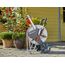 Gardena CleverRoll M Easy Metall Set: Schlauchwagen mit 60 m Kapazität, sehr standfest, stabile Schlauchführung, inkl. 25m Schlauch (18547-20)