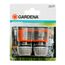 GARDENA 18281-20 Schlauchverbinder-Satz 1/2"-5/8",Inhalt 2x18215