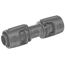 Gardena Micro-Drip-System Verbinder 13 mm (1/2 Zoll): Verbindungsstück für Rohrverlängerung des Verlege- und Tropfrohrs, 13 mm (1/2 Zoll), wiederverwendbar (13203-20)