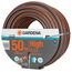 Gardena Comfort HighFLEX Schlauch 13 mm (1/2 Zoll), 50 m: Gartenschlauch mit Power-Grip-Profil, 30 bar Berstdruck, formstabil, UV-beständig, verpackt (18069-20), Grau/Orange