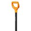 Fiskars Spatengabel für harte, steinige Böden, Mit 4 Zinken, Länge 120 cm, Hochwertige Stahl-Zinken/Kunststoff-Stiel, Schwarz/Orange, Solid, 1070673
