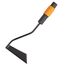 Fiskars Schuffel, Gerätekopf, Breite: 13 cm, Stahl, Schwarz/Orange, QuikFit, 1000682