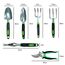 Gardening Hand Tools 6 Pieces Garden Tool Set Outdoor Hand Tools Heavy Duty Garden Tool Set Garden Tool Kit Gifts for Parents and Kids