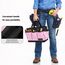 Housolution Garten Werkzeugtasche, Deluxe Garten Werkzeug Aufbewahrungstasche und Gartengerätetasche mit Kleinen Taschen, Verschleißfest und Wiederverwendbar, 14 Zoll, Rosa