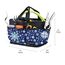 Housolution Garten Werkzeugtasche, Deluxe Garten Werkzeug Aufbewahrungstasche und Gartengerätetasche mit Kleinen Taschen, Verschleißfest und Wiederverwendbar, 14 Zoll, Blau Blume