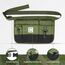Soil and Sun Canvas Gardening Tool Belt – Comfortable and User-Friendly – Durable and Multifunctional Design (Green)