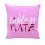 CB Home & Style Outdoor Garten Kissen Wasserabweisend Wasserfest 45 x 45 cm mit Füllung (Lieblingsplatz pink)