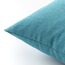 EMEMA Kissenbezug Outdoor Wasserdicht Sofakissen Wasserfest Dekokissen Kissenbezüge Dekorativ Kissen Kissenhülle aus Polyster für Garten Sofa Wohnzimmer Bett 2er Set 50x50 cm Peacock Blue