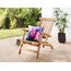 CB Home & Style Outdoor Garten Kissen Wasserabweisend Wasserfest 45 x 45 cm mit Füllung (HyazhintenNEU)