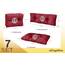 sunnypillow Palettenkissen für Palettenmöbel - 7er Set - Palettenauflage 120 x 80 für Palettensofa - Palettenpolster für Garten, Gesteppte Kissen für Europaletten - Sitzkissen & Rückenkissen Rot