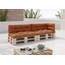 sunnypillow Palettenkissen für Palettenmöbel - 5er Set - Palettenauflage 120 x 80 für Palettensofa - Palettenpolster für Garten, Gesteppte Kissen für Europaletten - Sitzkissen & Rückenkissen Orange