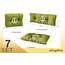 sunnypillow Palettenkissen für Palettenmöbel - 7er Set - Palettenauflage 120 x 80 für Palettensofa - Palettenpolster für Garten, Gesteppte Kissen für Europaletten - Sitzkissen & Rückenkissen Grün