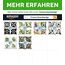 Cirzone Outdoor Kissen Wetterfest 45x45 4er Set Dekokissen, Kissenbezüge Sofakissen für Deko Wohnzimmer, Garten, Balkon