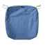 CLASSIC ACCESSORIES Ravenna Water-Resistant 21 x 19 x 5 Inch Patio Seat Cushion, Empire Blue