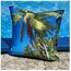 heimtexland ® Outdoorkissen Bedruckt 45x45 Garten Lounge Dekokissen Outdoor Lotus Effekt Typ742 Südsee Palme