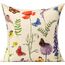All Smiles Spring Outdoor Throw Pillow Covers Garden Flowers Farmhouse Outside Furniture Bench Decorative Cushion 16" X 16" Set of 4 for Patio Sofa Couch Chair,Butterfly Dragonfly Summer Decorations