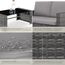 tectake Lounge Gartenmöbel Set Poly Rattan für den Garten, Möbel für den Balkon, 12-teilige Garten Lounge (wetterfest), Essgruppe mit Outdoor Sofa, Sessel und Tisch für 4 Personen (Grau/Hellgrau)